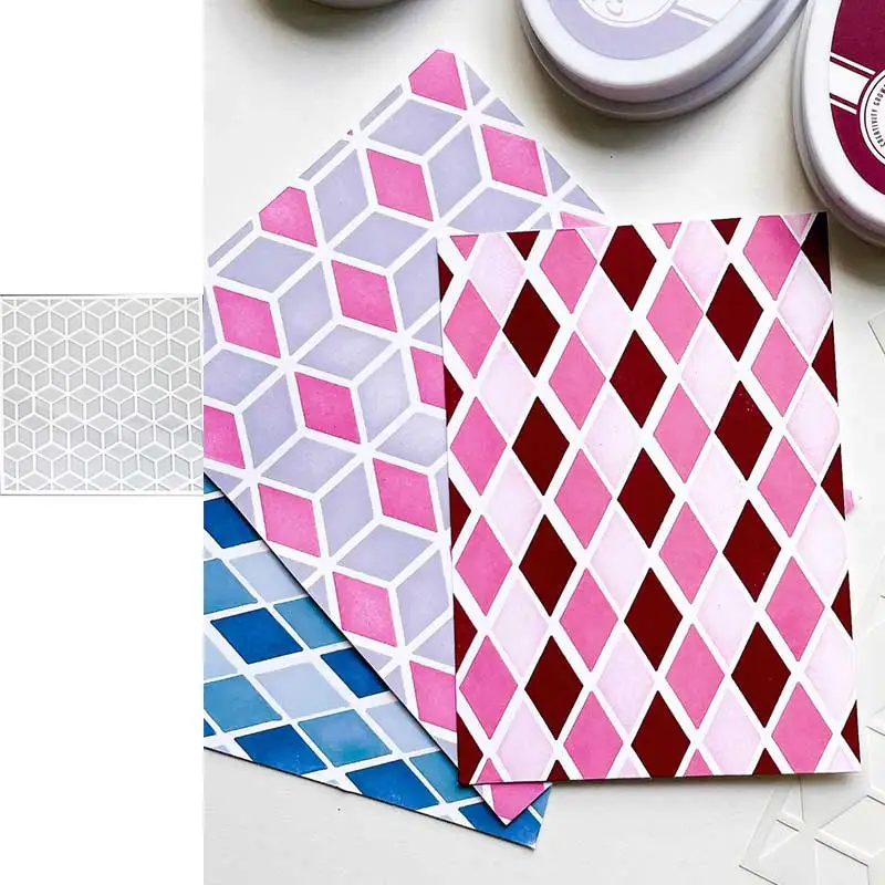 

New 2021 Sale Block Tower Metal Cutting Stencils for Scrapbooking Stamp Photo Album Decorative Embossing Cut Die DIY Paper Cards