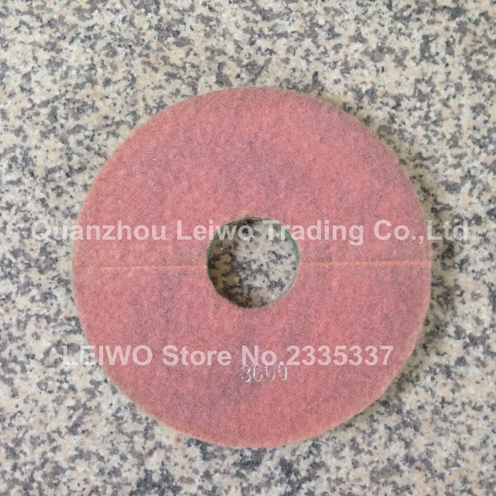 Сверхмощный Алмазный полировальный Коврик для пола влажный 8 дюймов круг