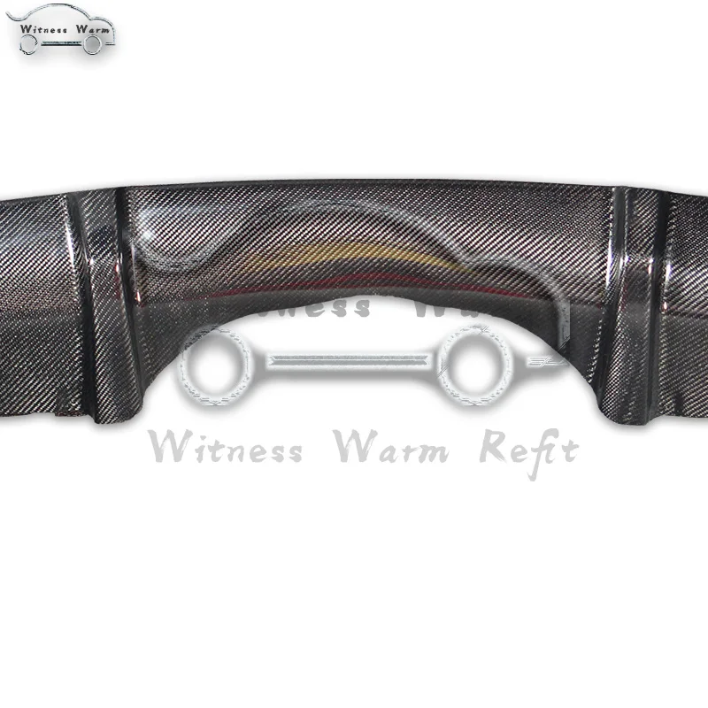 Для X5 углеродного волокна задний бампер диффузор спойлер с разветвителями для BMW