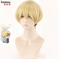 new anime tokyo revengers chifuyu matsuno short wig cosplay costume heat resistant synthetic hair men women carnival party wigs
