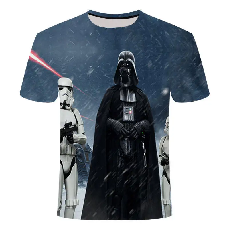 T1438 Newest 3D Printed star wars t shirt Men Women Summer Short Sleeve Funny Top Tees Fashion Casual clothing Asia Size 3 D T-shirt - Цвет: T1438