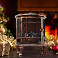 creative night light led christmas fireplace lamp simulation flame warm light household decorative lamp holiday party props gift