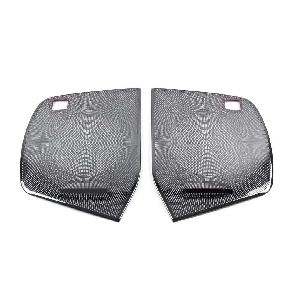 

For Toyota Vellfire AH30 2016-2020 Auto Car Speaker Cover Stainless Door Loudspeaker Sound Pad Trim Sticker Interior Accessories