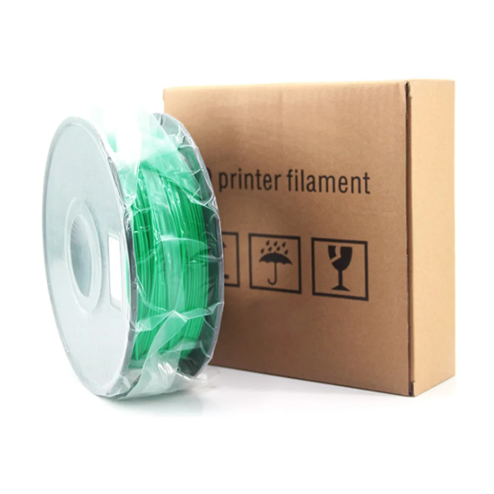 

3D Printer Filament 1.75mm 1KG Spool Filament PLA Filament 3D Green Printing Material Filament Materials for 3D Printer