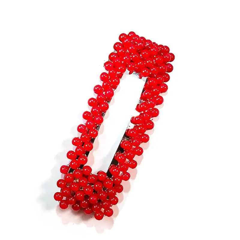 Новая женская модная искусственная жемчужная заколка на голову