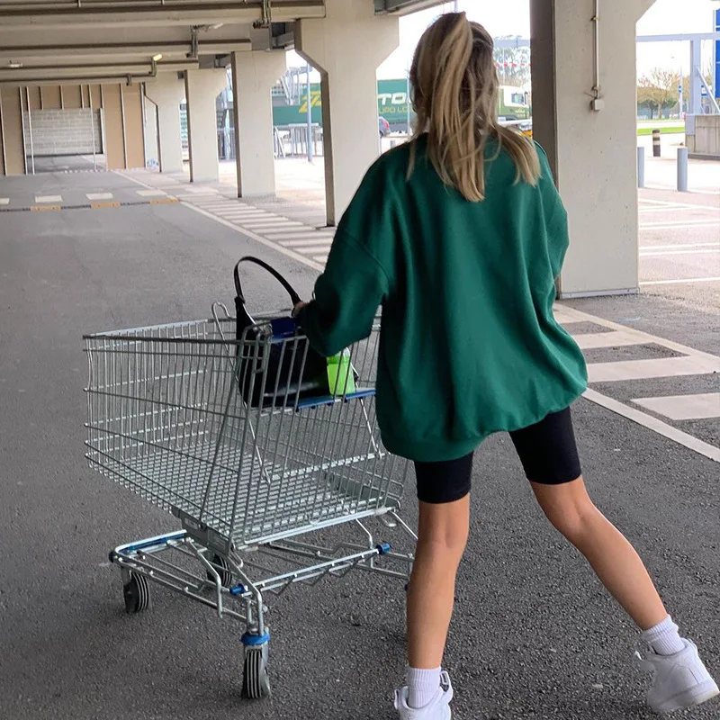 

Fashion Hoodies California Letter Printing Long Sleeve Sweatshirts 2021 Autumn Women Clothes Sweatshirt Thin Loose Pullovers