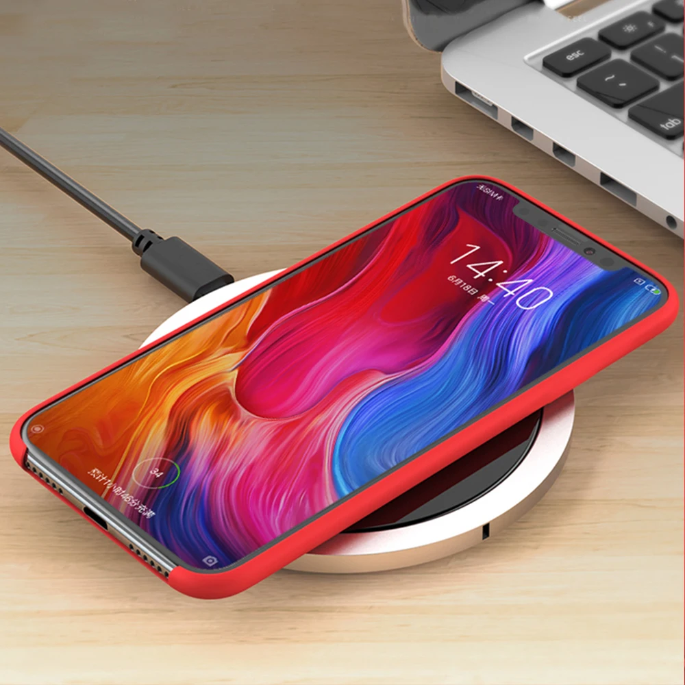 Для Xiaomi mi 8 Lite чехол жидкий микрофибра силикон мягкий противоударный защитный чехол-накладка для Xiaomi mi 8 mi 6 6X A2 чехол