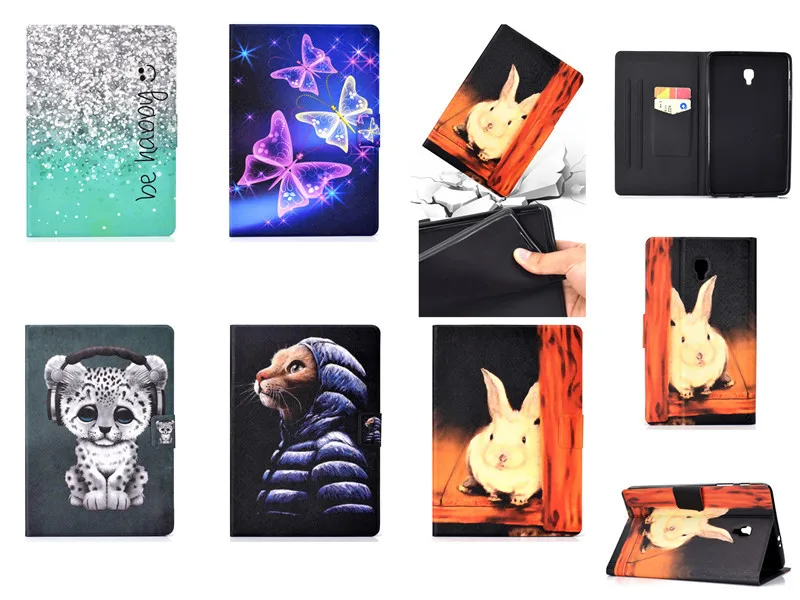 Cartoon Cover case for Samsung Galaxy Tab A 8.0 2017 T380 T385 stand samsung A2 S SM-T380 SM-T385 Case | Компьютеры и офис