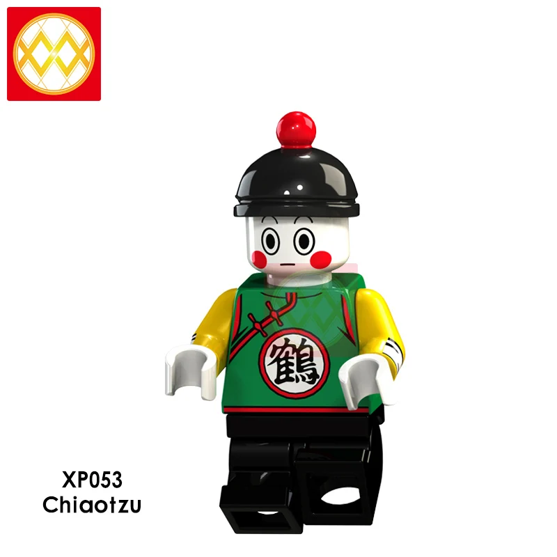 XP053 Chiaotzu Dragon Ball Z строительные блоки Гоку Вегета Мастер Роши криллин стволы супер Saiyans Аниме Коллекция игрушек для детей Подарки - Цвет: XP053 Chiaotzu