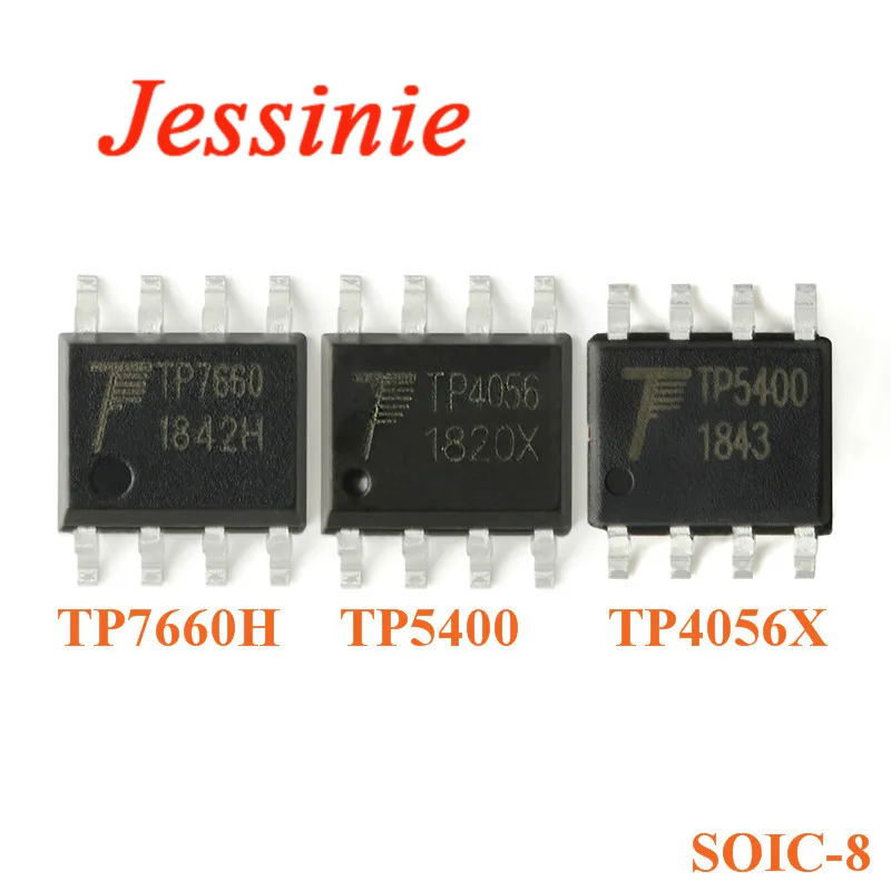 5 шт. TP7660H TP4056X TP5400 SOIC-8 1A инвертор напряжения литиевая батарея зарядное устройство