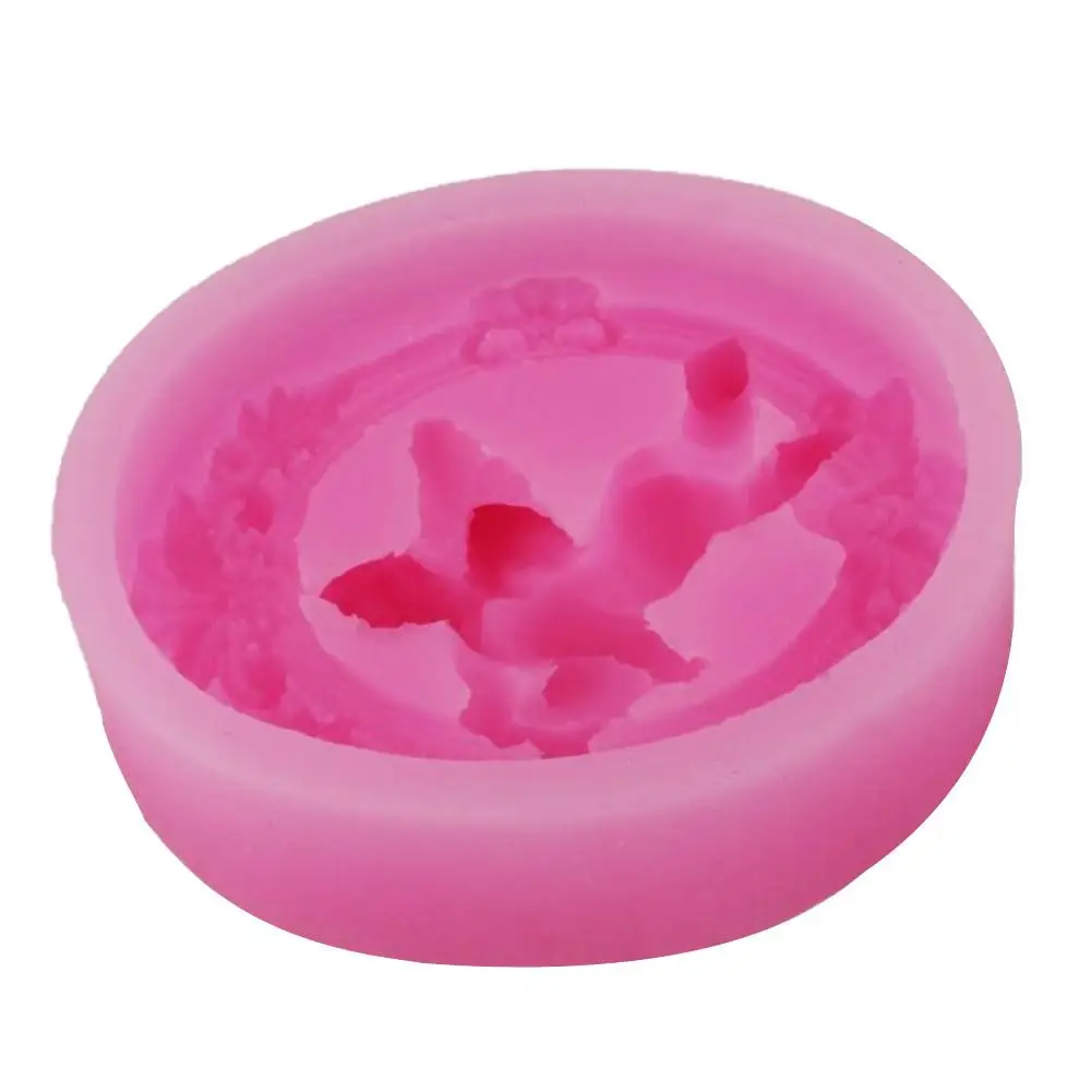 Силиконовая форма для мыла с ангелом помадки инструменты выпечки украшение