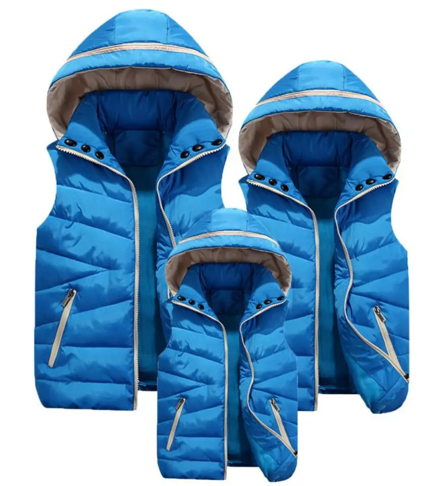 Осенне зимний детский жилет пуховой для девочек и мальчиков детская куртка без