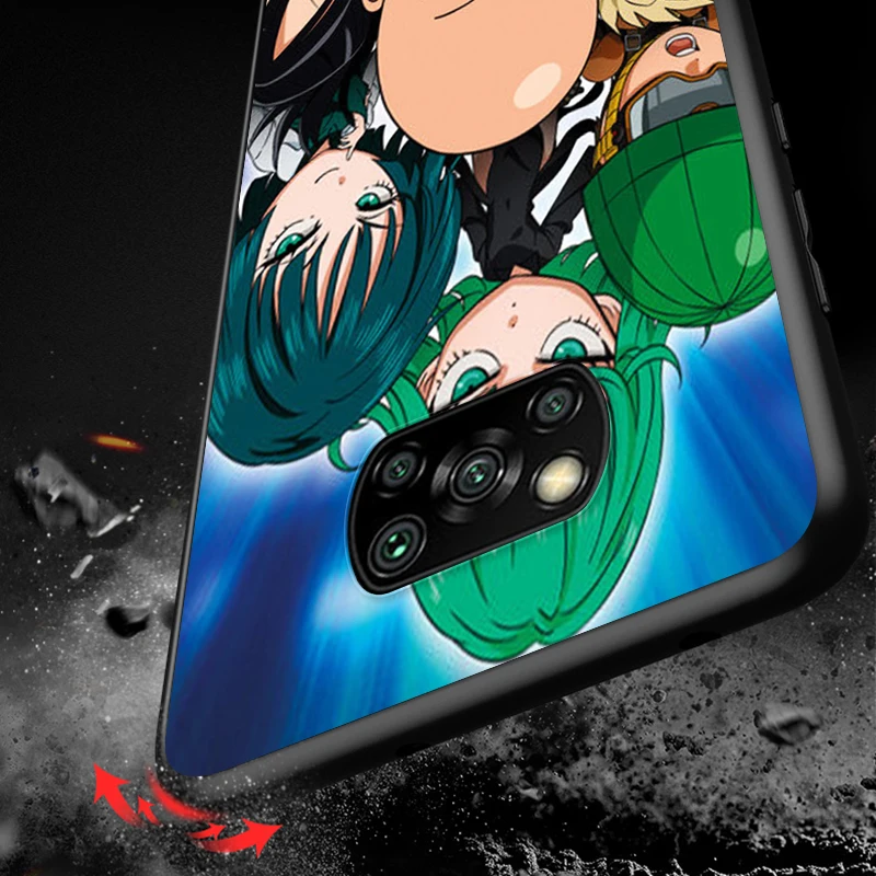

One Punch Man for Xiaomi Poco X3 NFC X2 M3 M2 F2 Pro C3 F1 A2 Lite A1 Mix3 Play Silicone Soft Black Phone Case