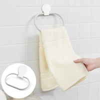 strong hotel home sticker hand towel holder ring bathroom towels rack hogard