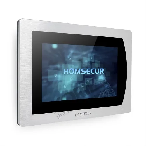 HOMSECUR 7 &quotPoE WIFI видеодомофон система внутренней связи с двухсторонним внутренним