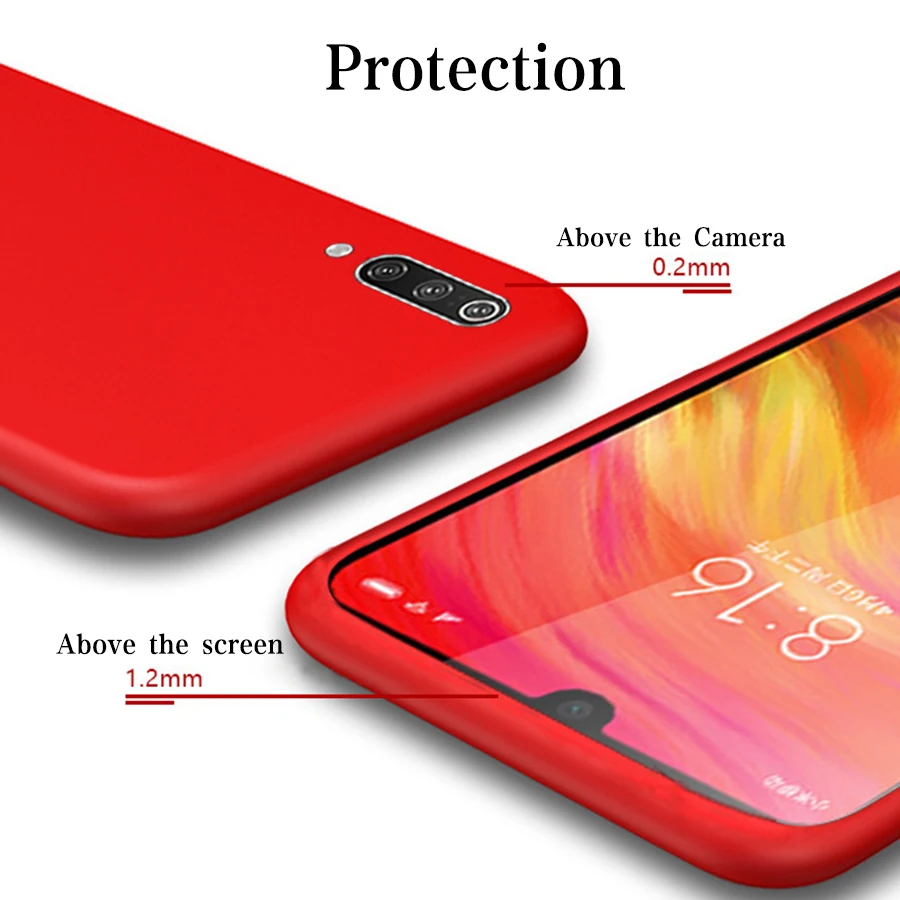 Силиконовый чехол для Xiaomi Mi 9 8 Se cc9 9t pro xaomi Redmi k20 7 7a Note Pro 128 оригинальный