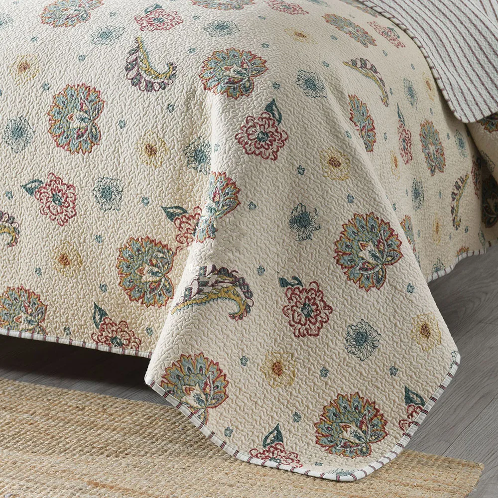 Хлопковое стеганое одеяло покрывало на кровать 3 шт. наволочка Королевский