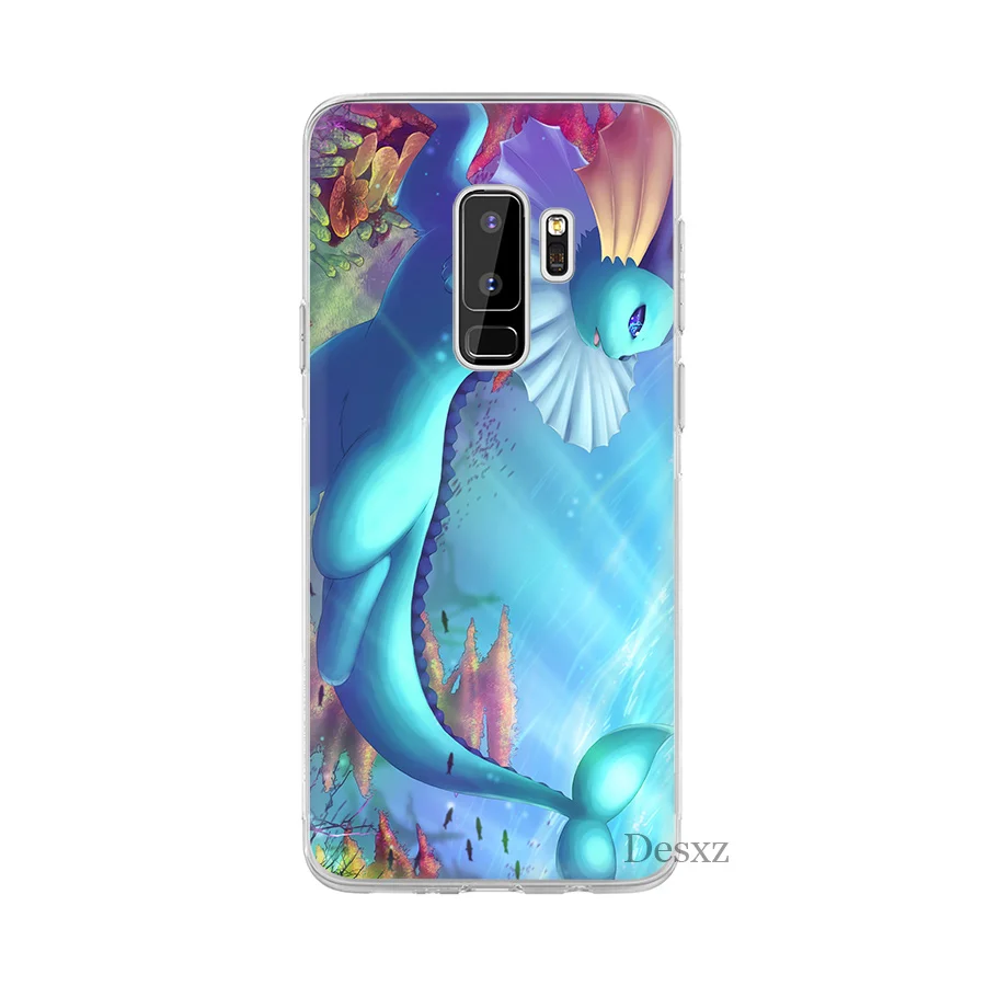 Чехол для телефона чехол Чаризард Сквиртл Vaporeon покемонов Samsung Galaxy J3 J5 J7 2016 2017 A5 A6 A8