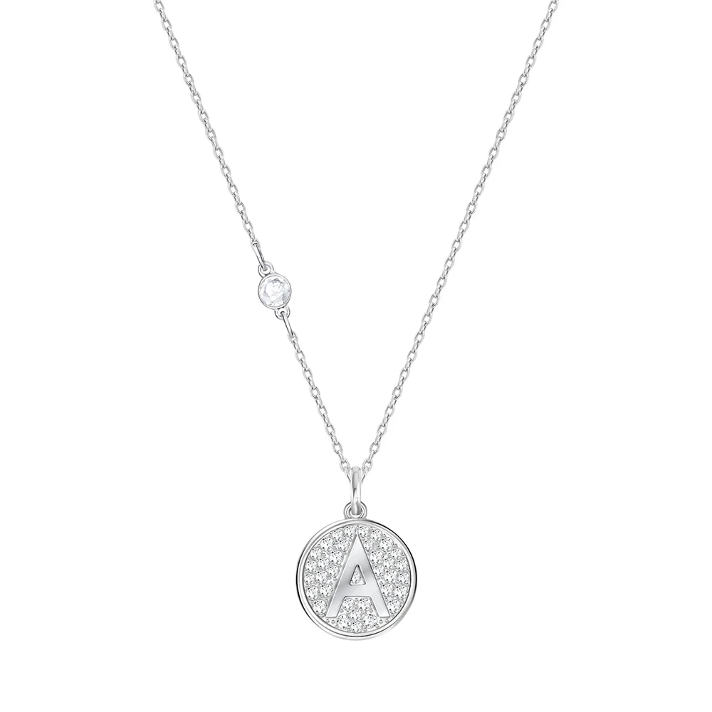 Классическое модное ожерелье с английской буквой 26 простая индивидуальная