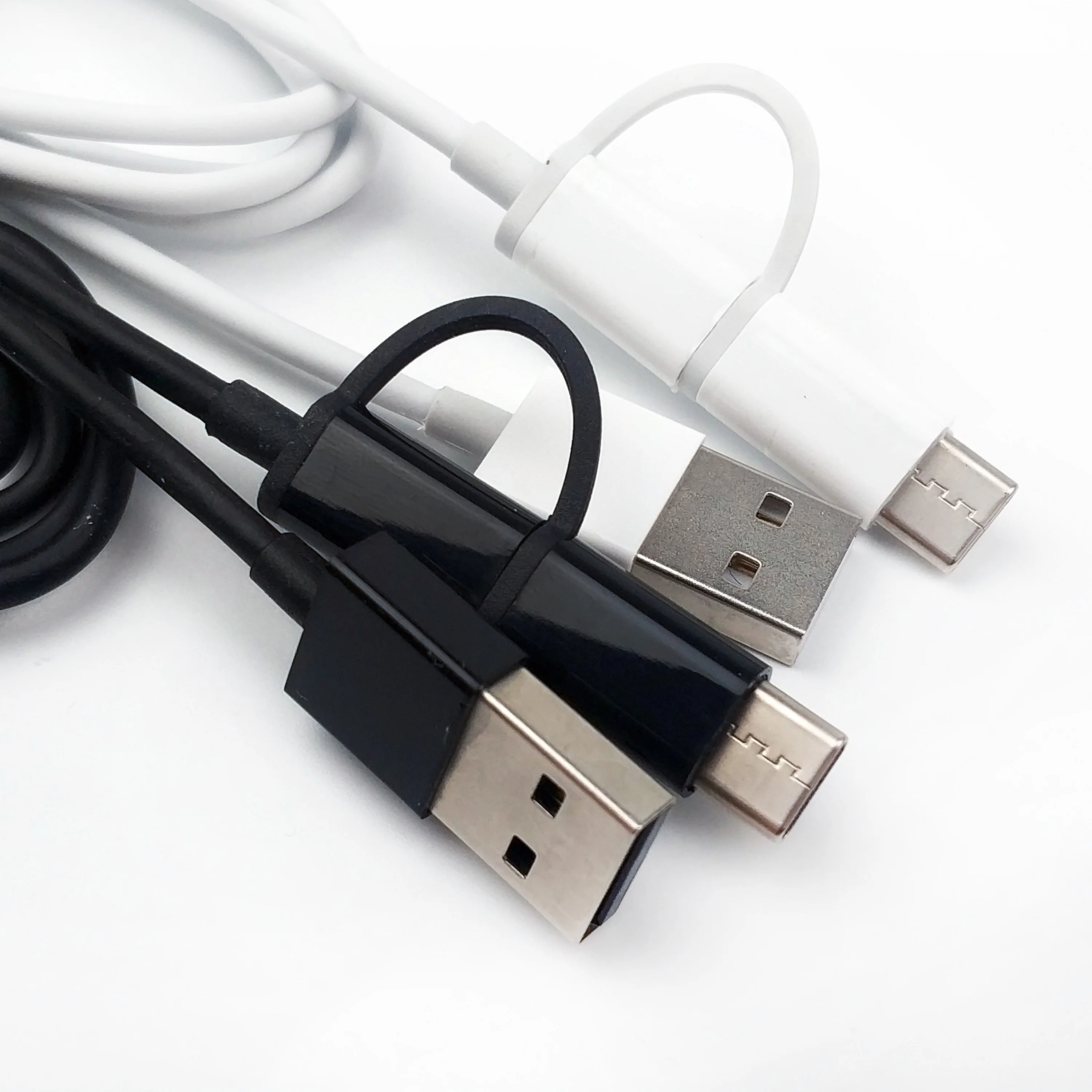 Xiao mi usb 2 в 1 зарядный кабель для mi 9 8 6 A3 A2 A1 F2 F1 mi x 3 2s Max 3 Мобильный телефон 30 см type-c mi cro usb кабель для быстрой зарядки