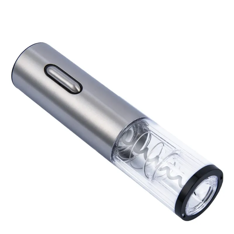 

Electric Wine Opener, Rechargeable, Durable Stainless Cordless Corkscrew Wine Cork Remover Easy to Use with Foil Cutter