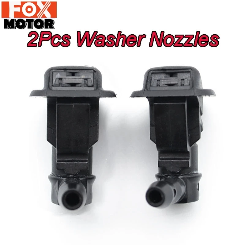 

Xukey Front Windshield Wiper Washer Jet Nozzles Set 2Pcs For Jeep Wrangler JK 2018 2017 2016 2015 2014 2013 68164356AB