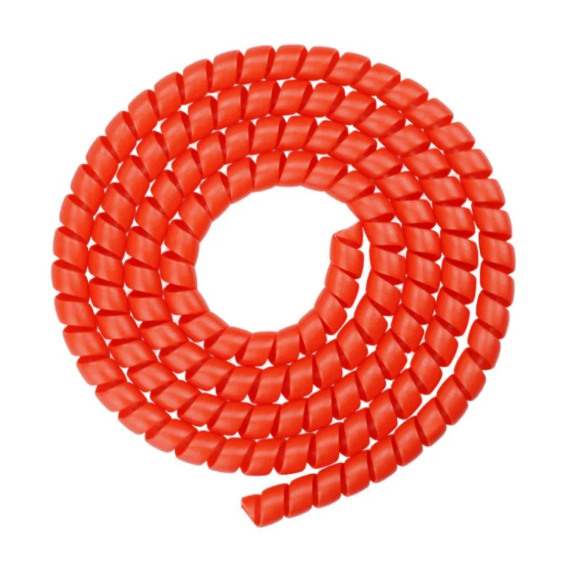

Спиральная цветная трубка износостойкая упаковочная кабельная муфта для всех скутеров легкая Защитная цветная пленка