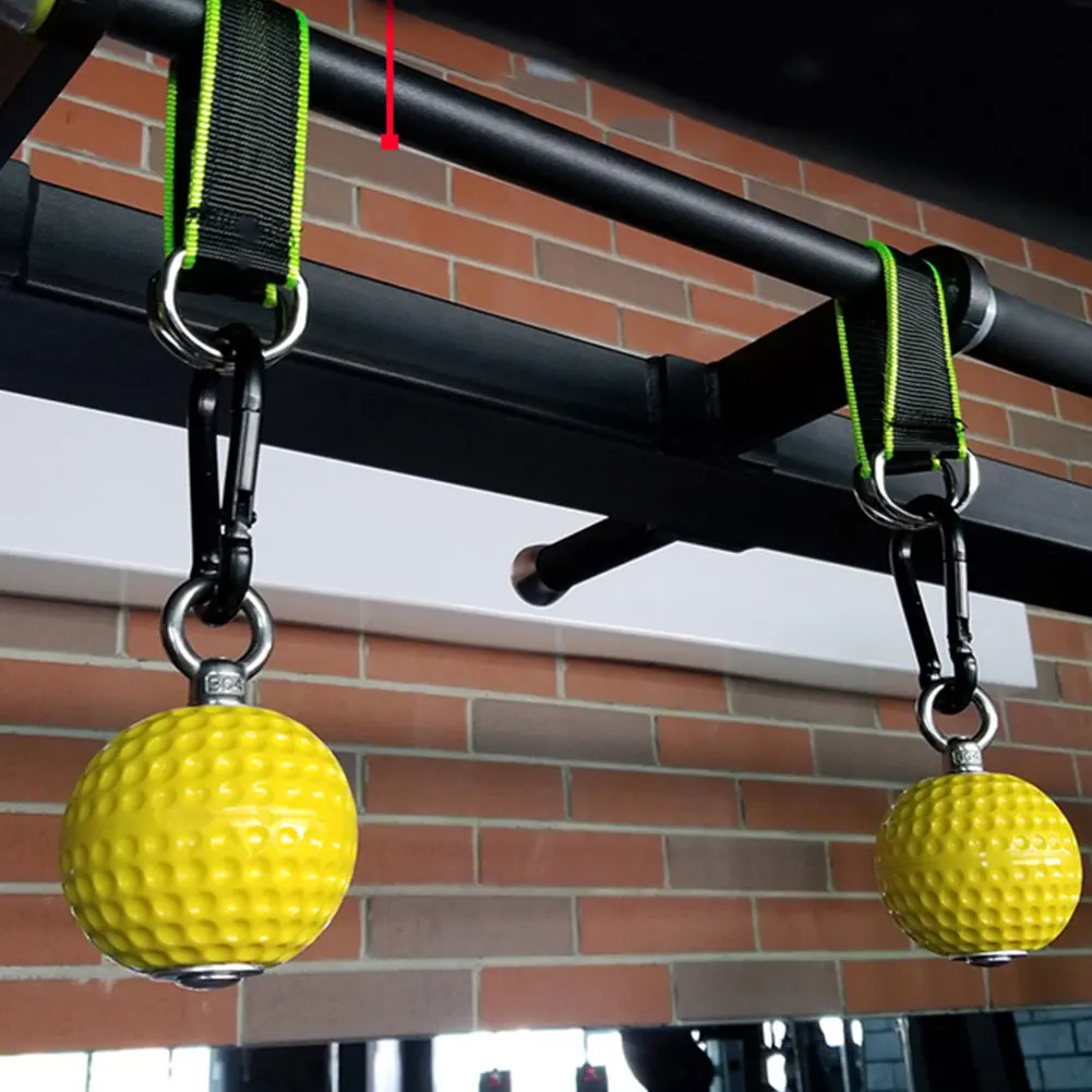 Скалолазание тяга мощность мяч удерживайте ручки Прочный Нескользящие рукоятки