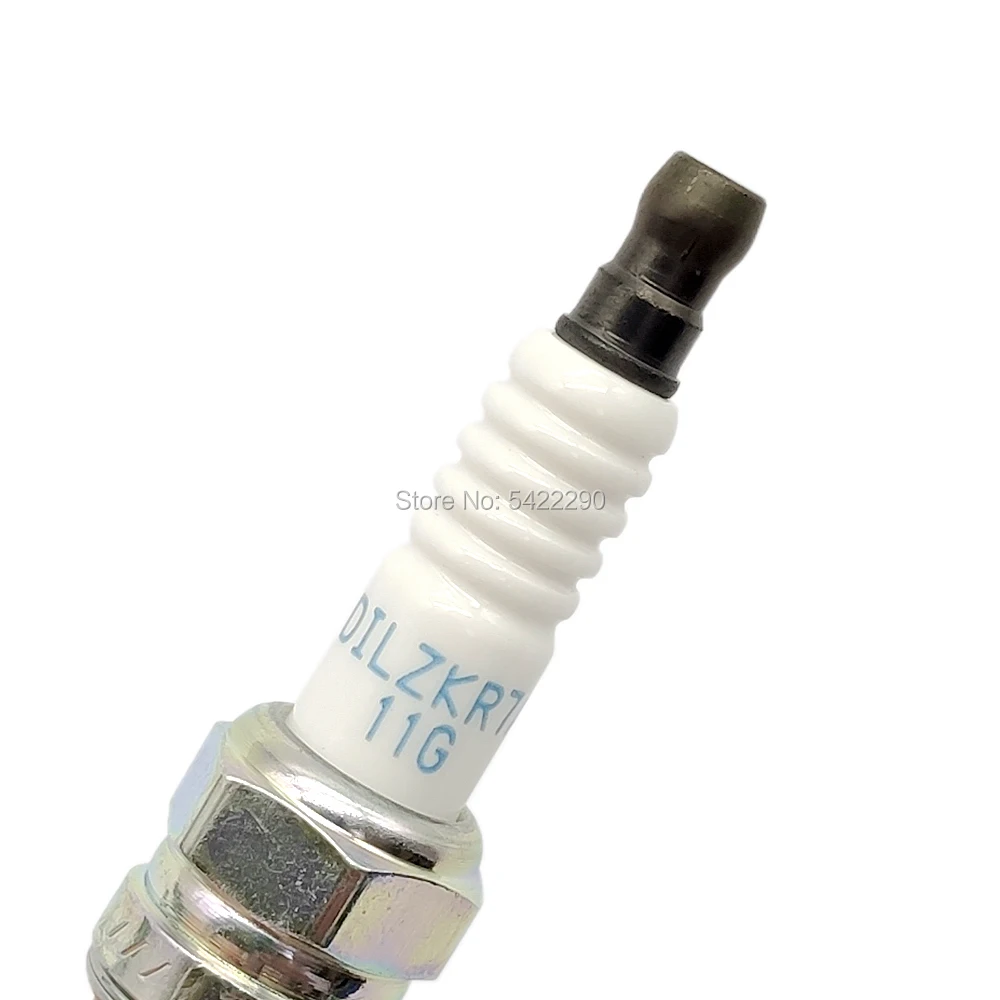 4 шт. 12290R41L01 DILZKR7A11GS Lase двойная иридиевая Свеча зажигания подходит для Honda Civic Accord