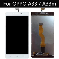 5 0 lcd for oppo a33 a33m 2015 lcd display touch screen digitizer assembly replacement