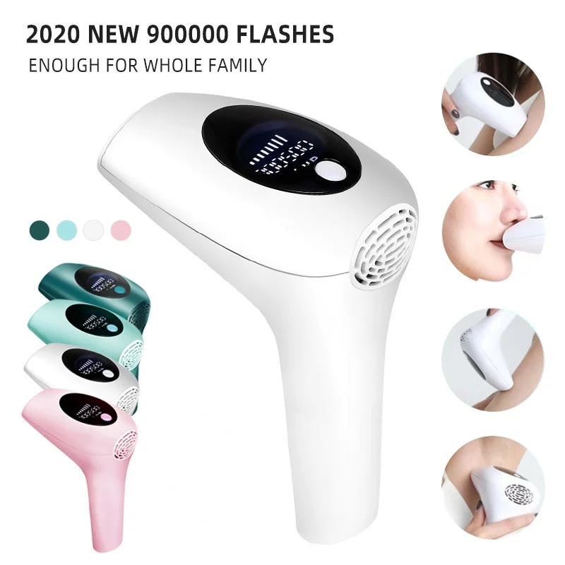 

900000 flash IPL Laser Depilator Professional Permanent LCD Laser Hair Removal Photoepilator Women Painless Hair Remover Machine