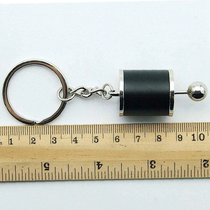 

Creative Auto Parts Model 6-speed Gearbox Transmission Keychain Keyring Ring