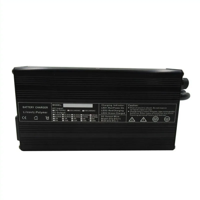 

8S 33.6V 3A 5A 6A 8A 10A Fast smart Charger 29.6V Chargers 28.8V li-ion Lithium polymer Lipo battery pack charger