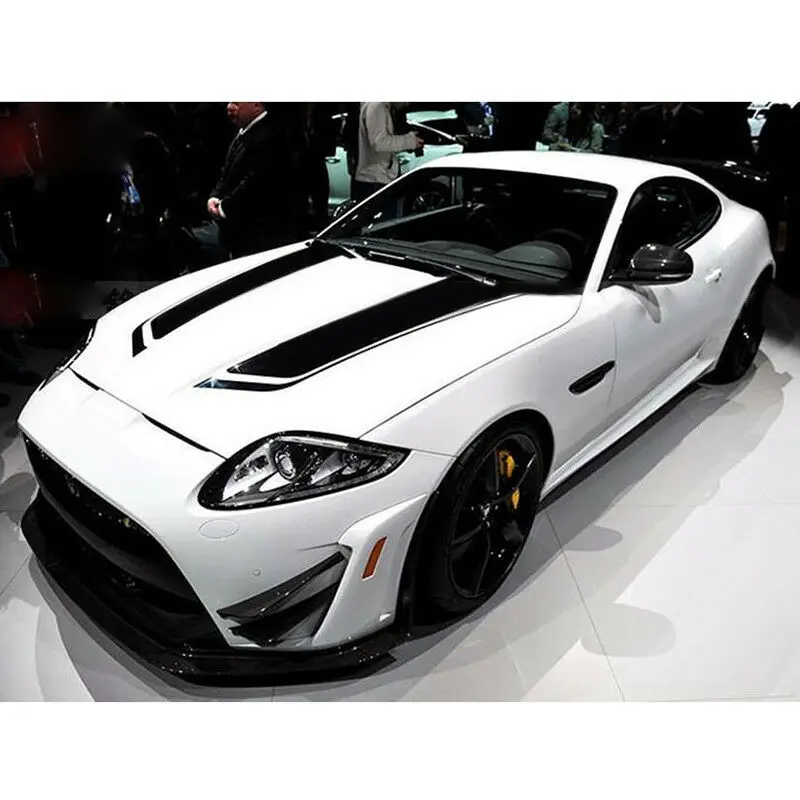 2 шт. 85*24 см Универсальный стикер для гонок в полоску цвета графическая накладка