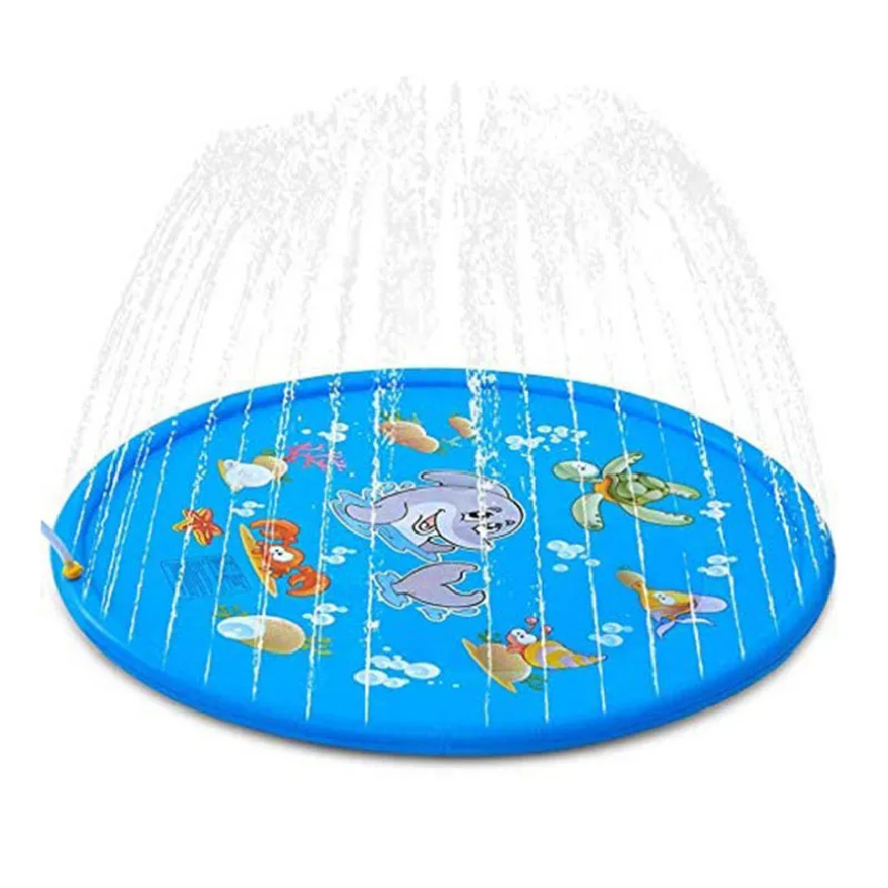 

Watermat Child Dual Use Toys Games Inflatable Patted Pad Baby Crawling Water Cushion Water Play Mat For Infants