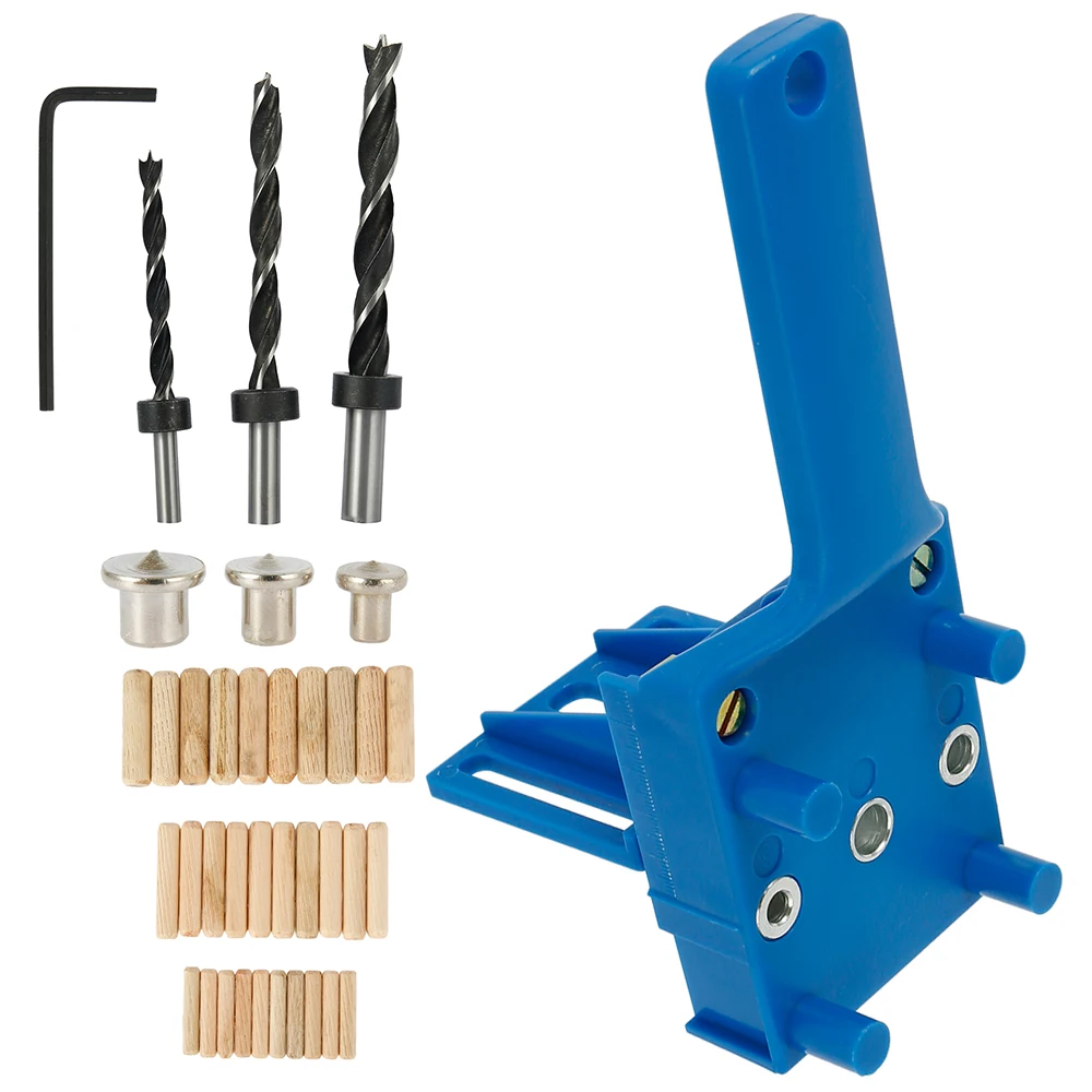 Ручной кондуктор для сверления древесины карманная система зажима отверстий 6/8/10