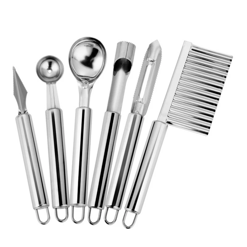 Нож для фруктов из нержавеющей стали набор ножей резьбы по дереву ложка копания