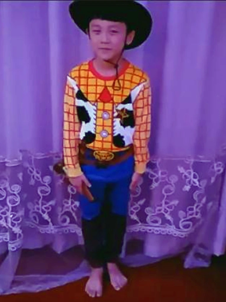 Из двух предметов на Хэллоуин Детский костюм Вуди спортивные костюмы для