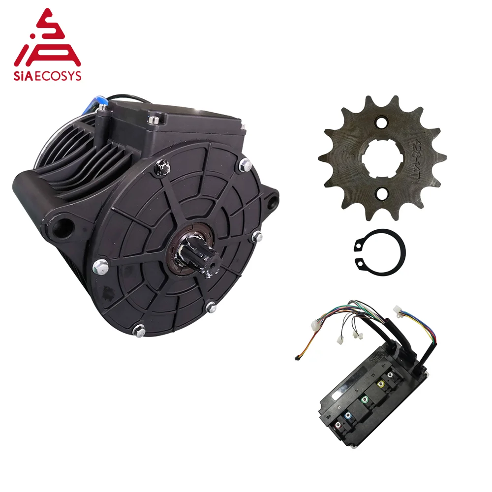 QS мотор 138 3000 Вт новая версия Средний приводной Звездочка 428 и контроллер EM150SP для