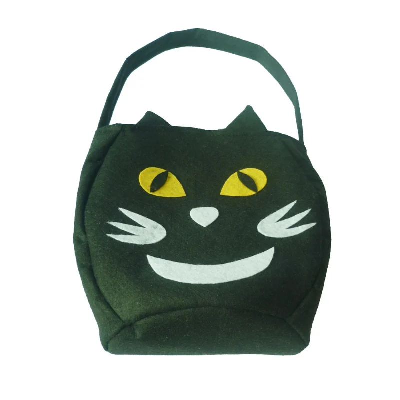 Милый мультфильм Войлок Хэллоуин сумка с ручкой подарок леденец сумки