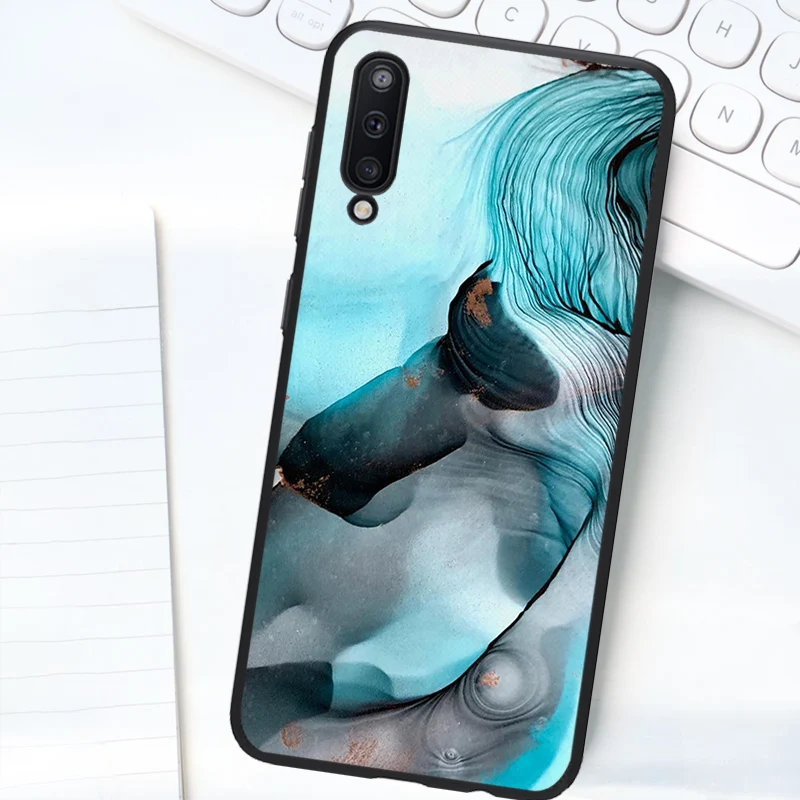Чехол для телефона Galaxy M31 M21 M11 M01 M31S чехол с акварельным мраморным рисунком Samsung M51