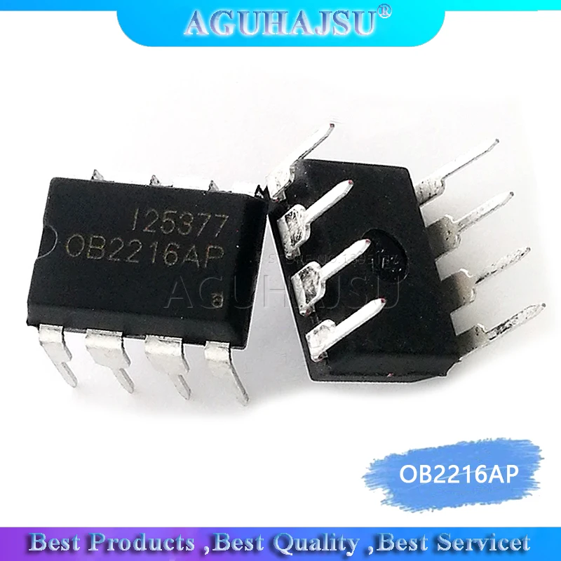 5 шт. OB2216AP OB2216 ЖК микросхема питания DIP8|Интегральные схемы| |