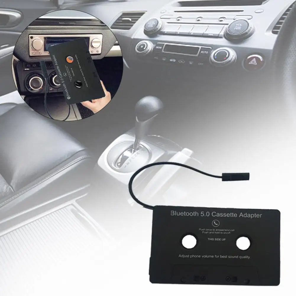 Универсальный преобразователь Bluetooth автомобильная лента MP3/SBC/стерео Bluetooth аудио кассеты для Aux адаптер смартфон Кассетный адаптер