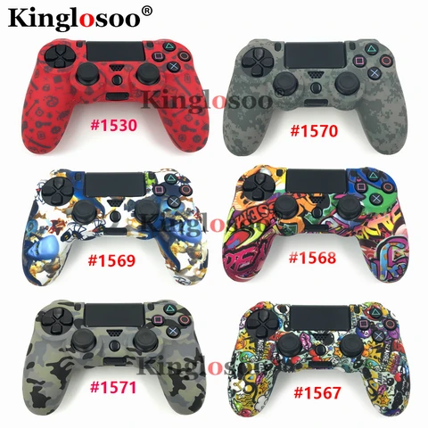 Силиконовый чехол для Sony Dualshock 4 PS4 Pro Slim game controller