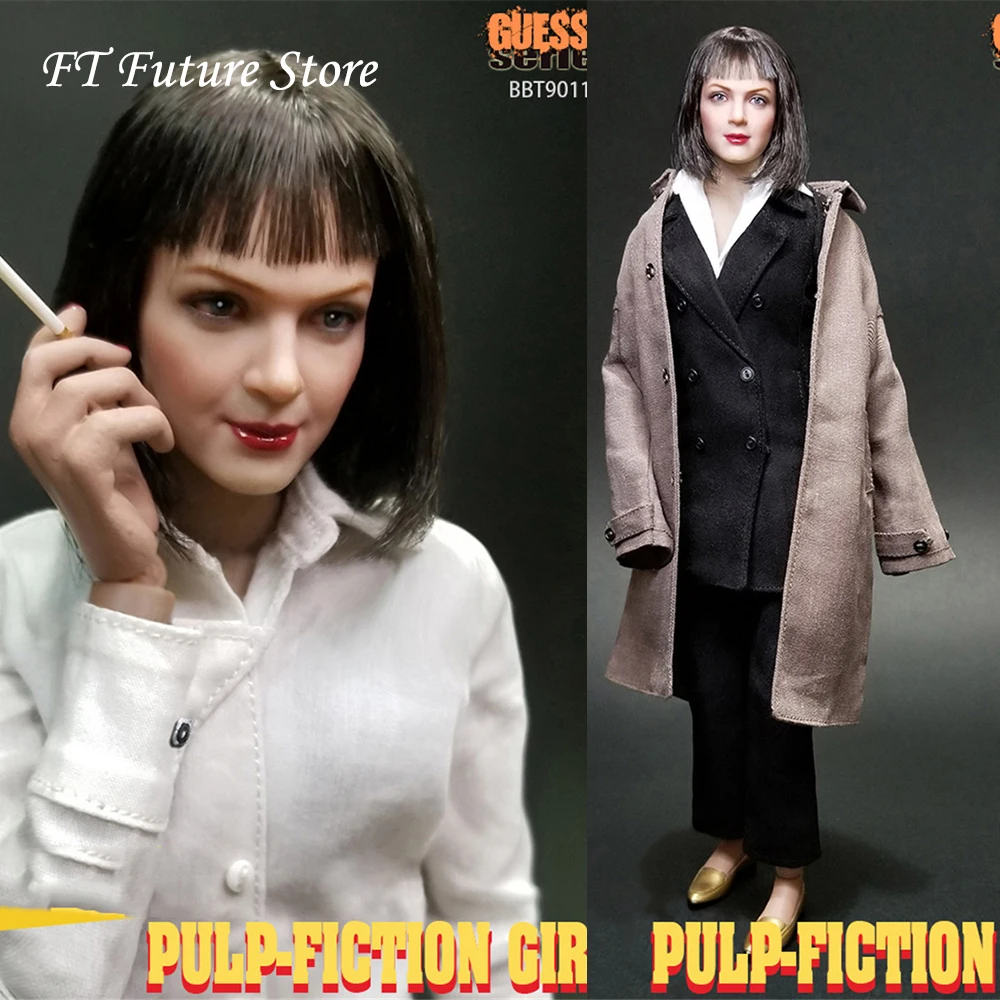 Коллекционная BBT9011 в наличии 1/6 весы PULPFICTION девушка Миа Уоллес женские фигурки