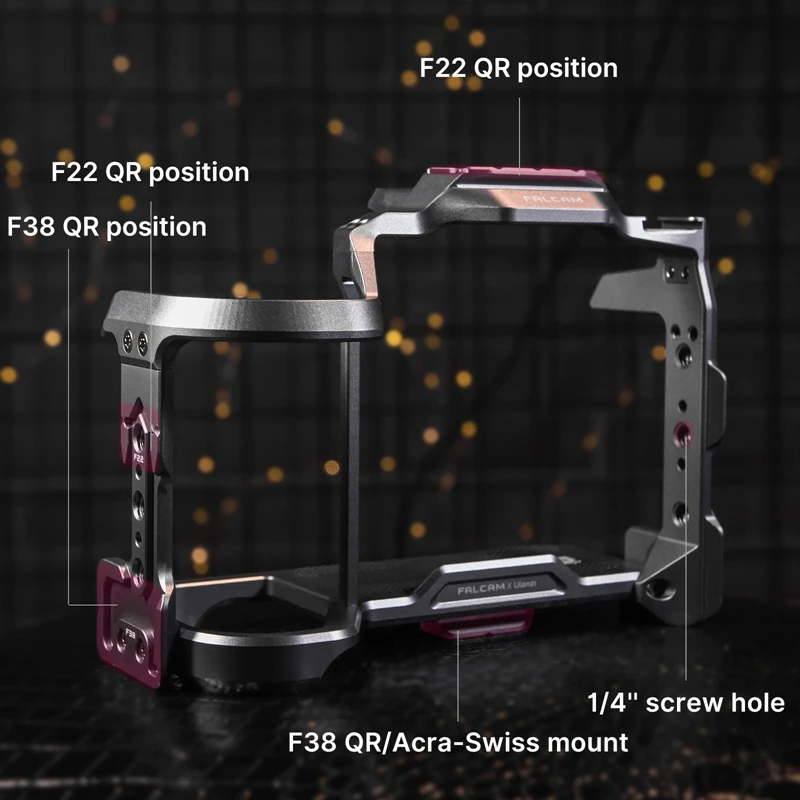 Комплект ручек для камеры Ulanzi Falcam F22 Quick Relase Plate Canon R5/R6 Sony A7M3 A7R4 A1 Nikon Z5 Z6 Z7 II |