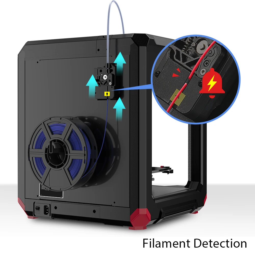 3D-принтер Voxelab Aries FDM высокоточный двойной рельсовый экструдер с вертикальной