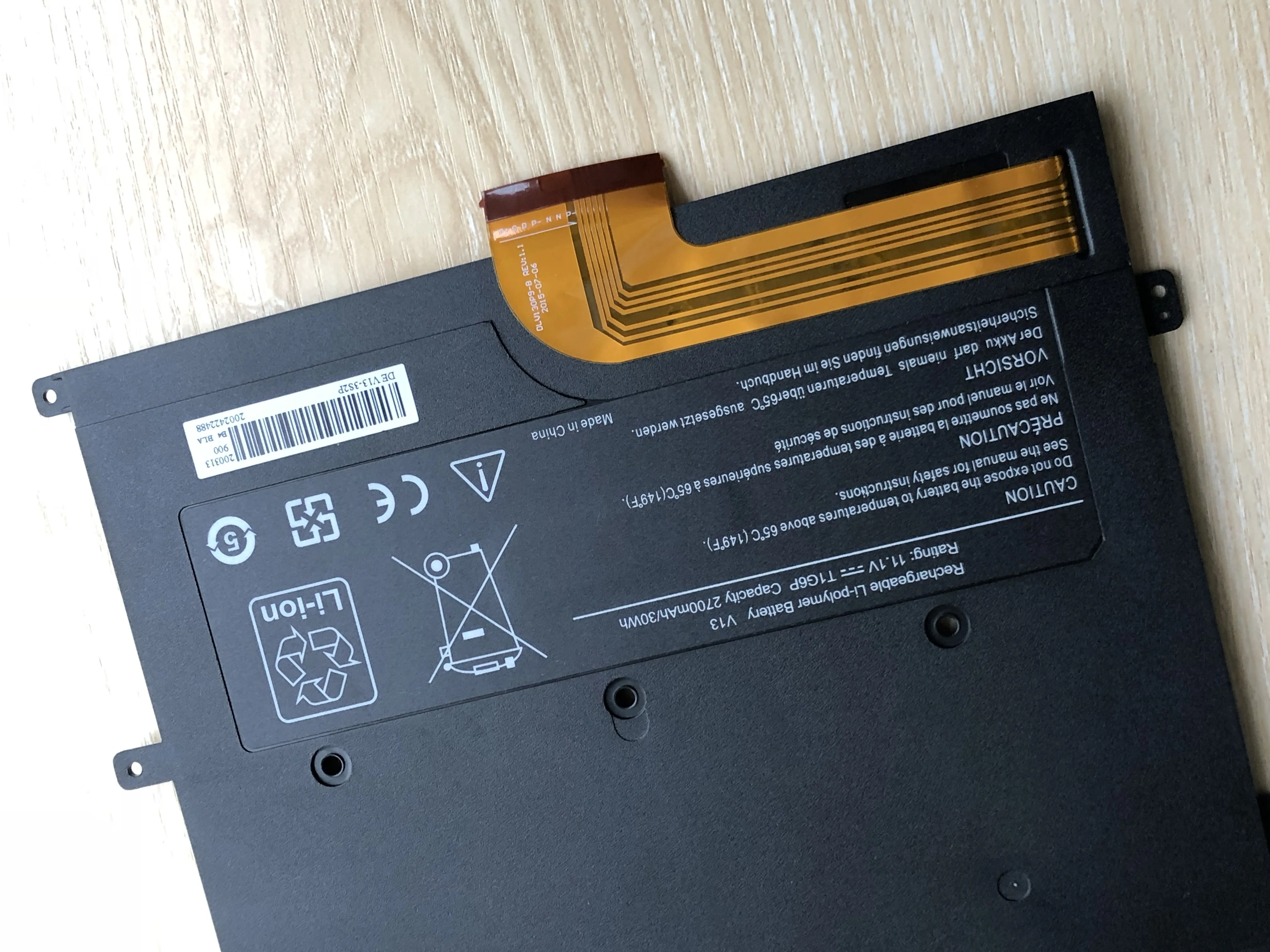 Литий-полимерный аккумулятор для ноутбука 0NTG4J 0PRW6G DELL Vostro V13 V13Z V130 V1300 0449TX PRW6G T1G6P |