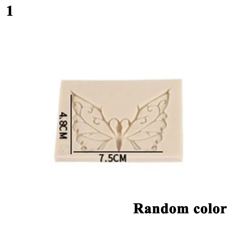 

Oval Shape Butterfly Pattern Fondant Cake Baking Mold Chocolate Candy Silicone Molds Cake Decoration Tools Kitchen Accessories