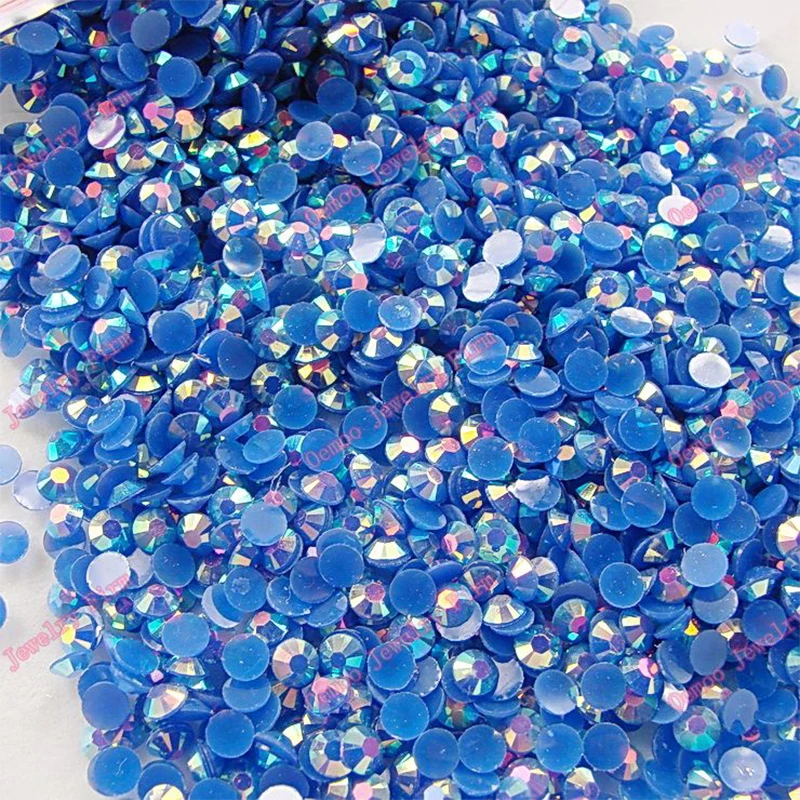 Глубокий синий АВ 2 мм 3 4 стразы для дизайна ногтей | Красота и здоровье